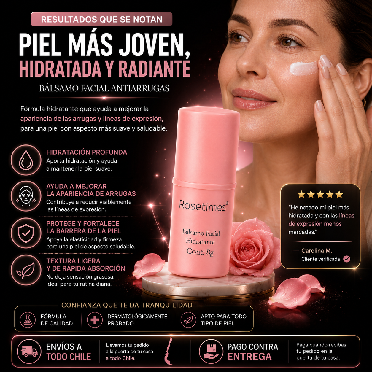 BÁLSAMO ANTIARRUGAS ROSETIMES®